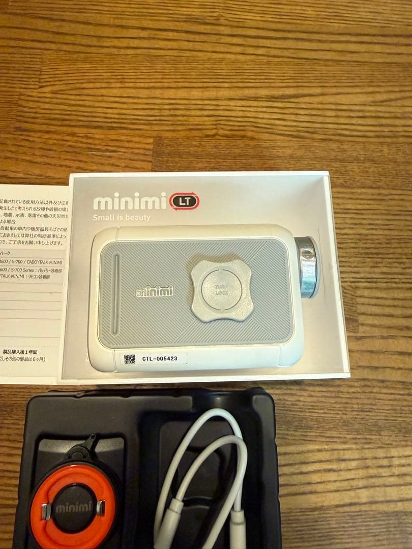 【美品】CaddyTalk(キャディトーク) レーザー距離計 minimi LT