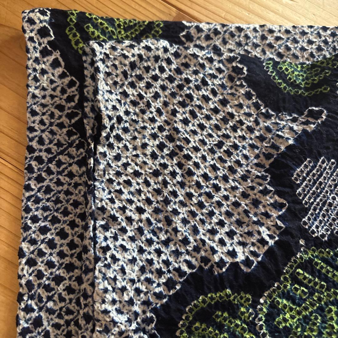 【最終価格】有松鳴海絞り浴衣 手縫い 三浦絞り 身丈151.5 ヴィンテージ