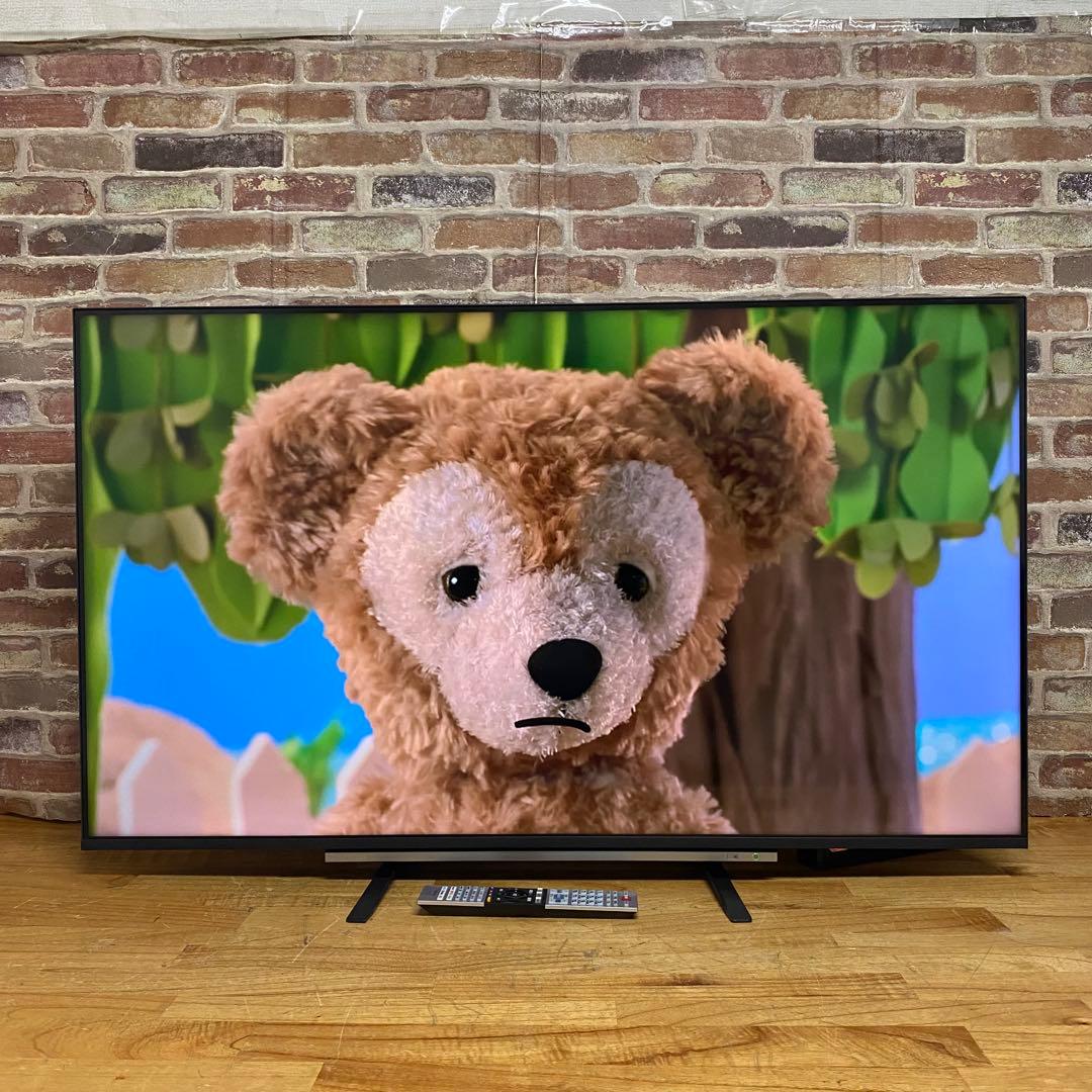 東芝 50V型 4Kチューナー内蔵 液晶テレビ レグザ 50M530X W録画○