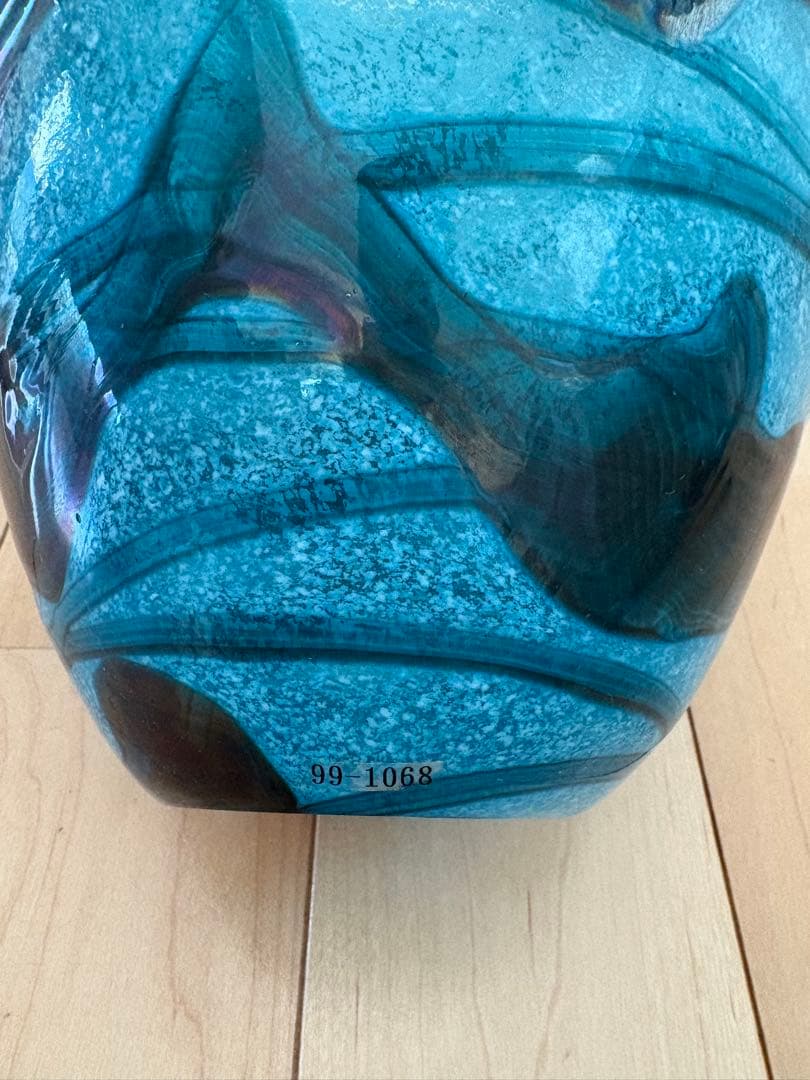 マーブル模様 花瓶