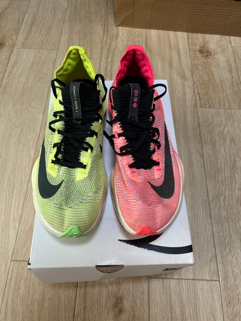 NIKE ZOOM ALPHAFLY NEXT％ FK 2レーシングシューズ