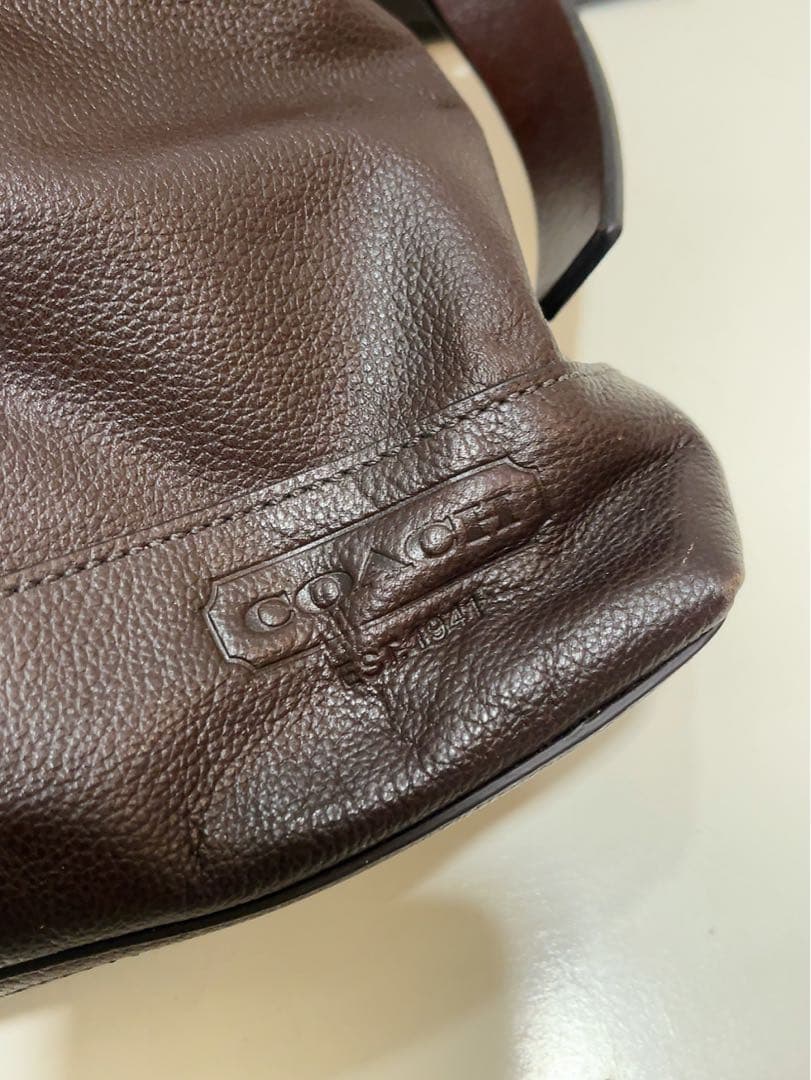 美品♦︎COACH コーチ◆トンプソン◆レザーバッグ◆ショルダーバッグ/本革