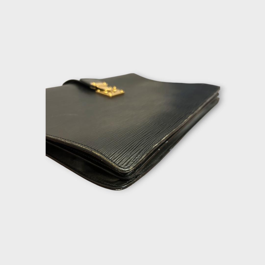 ルイヴィトン M53305 セルヴィエットフェルモワール ビジネスバッグ エピ