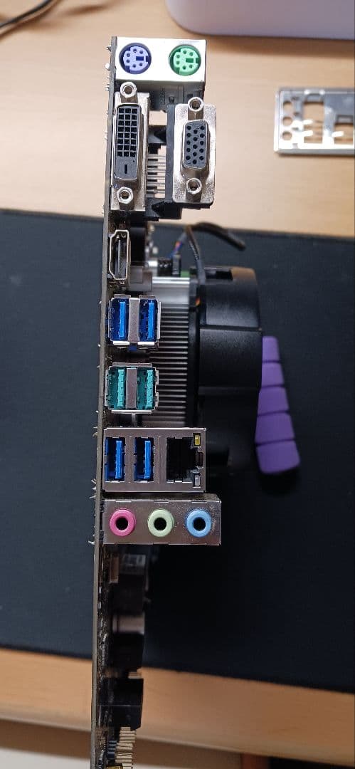 B450 マザーボード Ryzen 3 3100 CPU　メモリ 動作確認済み