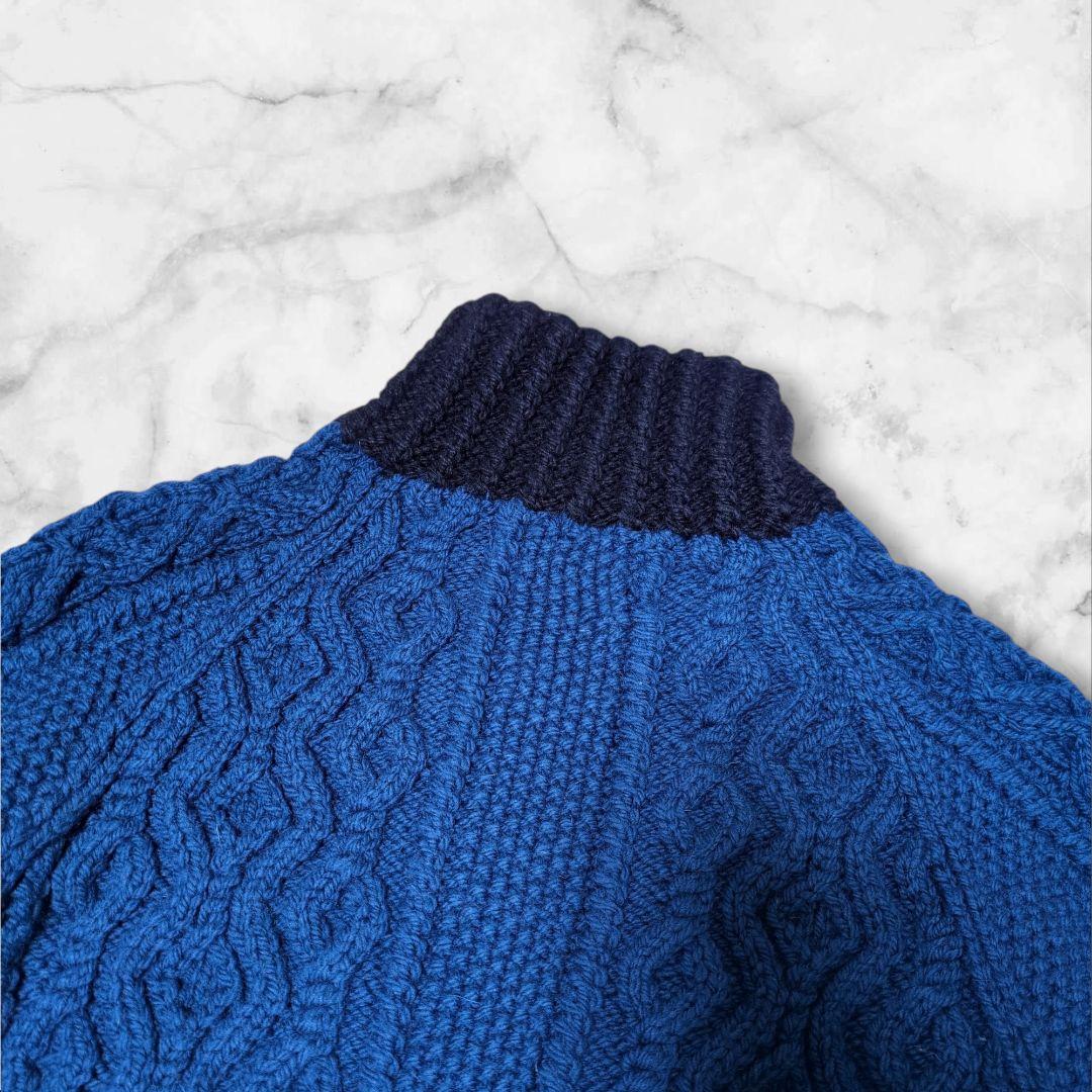 未使用品✨インバーアラン 茶タグ ニット カーディガン トゥモローランド別注