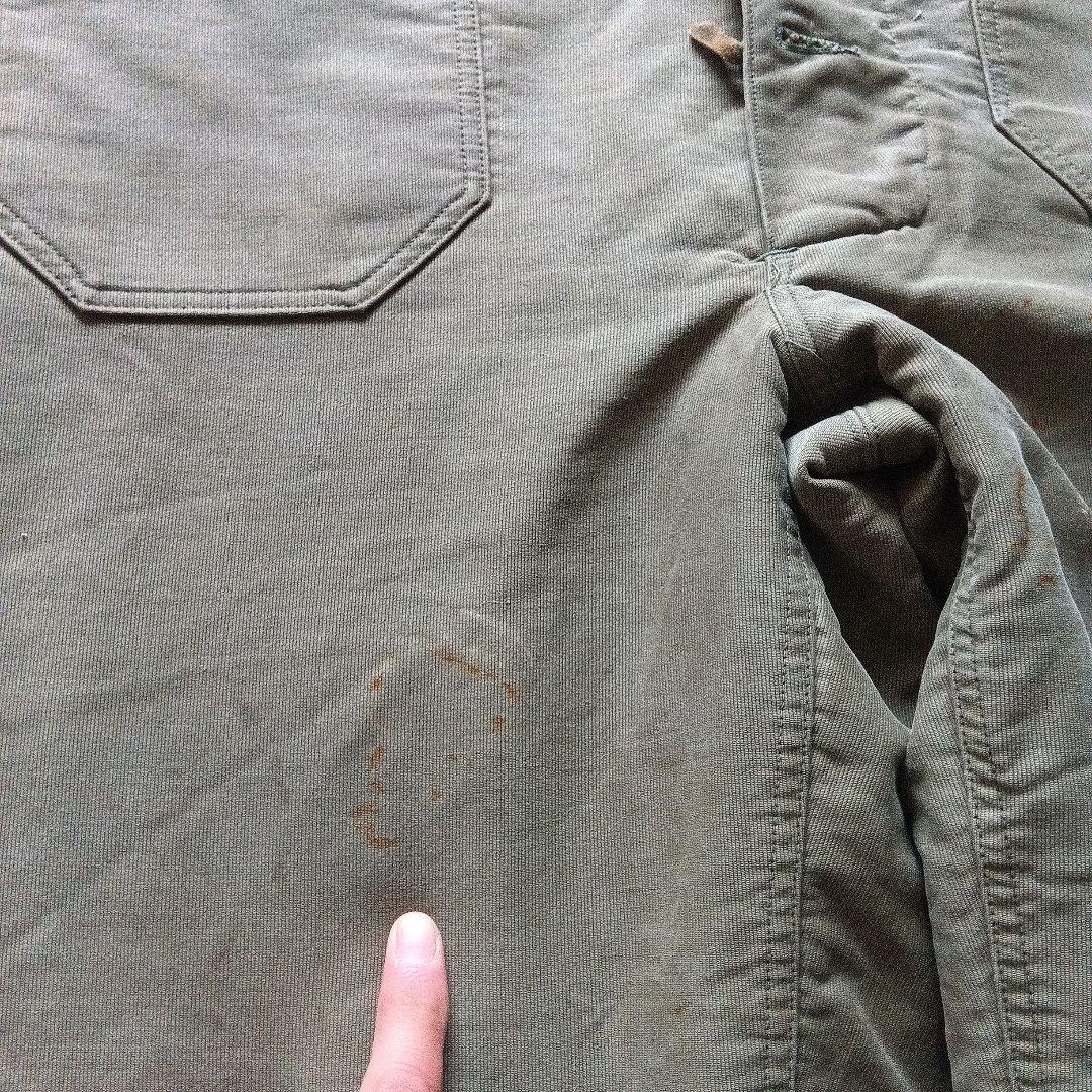 40s　ビンテージ　U.S.N　N1　デッキパンツ　トラウザー カーキ色