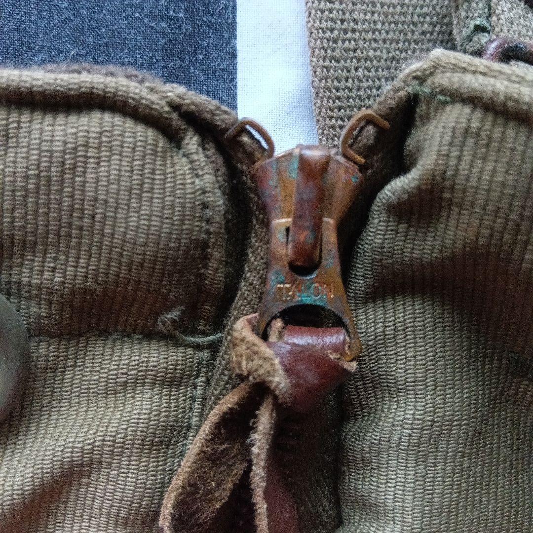 40s　ビンテージ　U.S.N　N1　デッキパンツ　トラウザー カーキ色