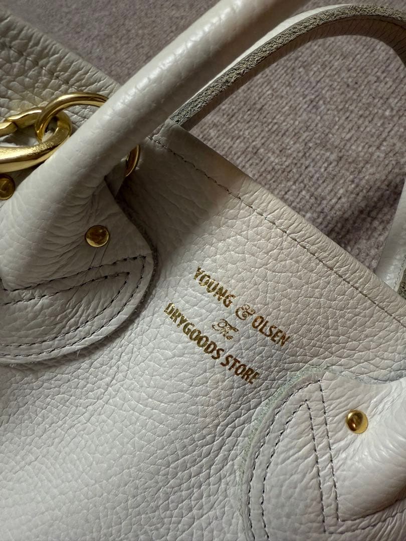 YOUNG&OLSEN ヤングアンドオルセン　ショルダー付トートバッグ