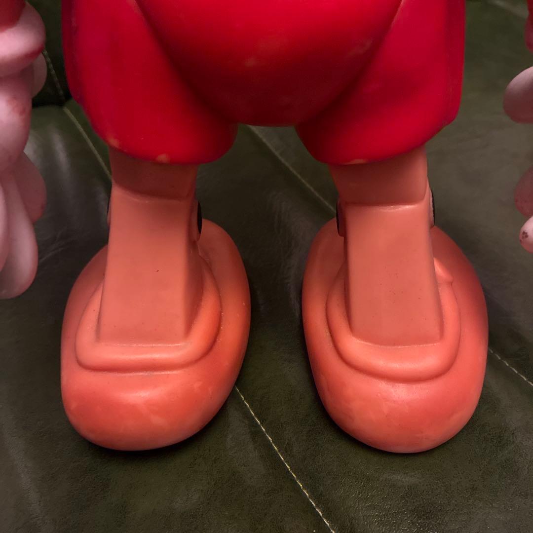 希少 ディズニー ピノキオ ラバー スクイーク ドール ソフビ ファモサ社