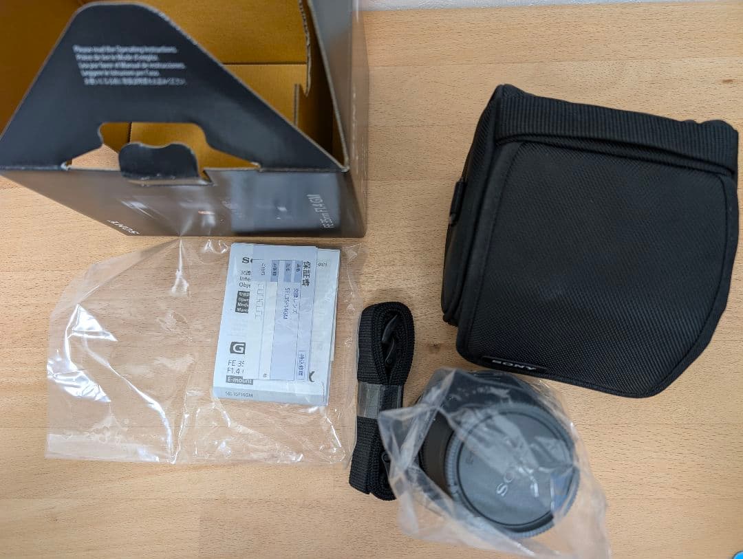 SONY SEL35F14GM 35mm F1.4 GM レンズ