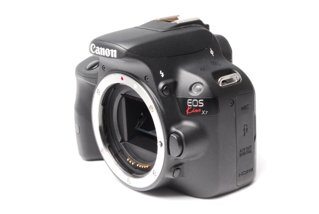 【新品級】Canon Kiss X7 Wレンズ スマホ 転送 初心者おススメ