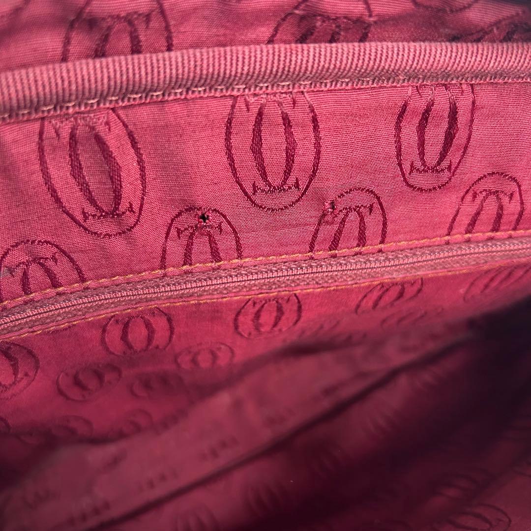 【良品✨️】カルティエ ブリーフケース マストライン A4収納 PC収納可