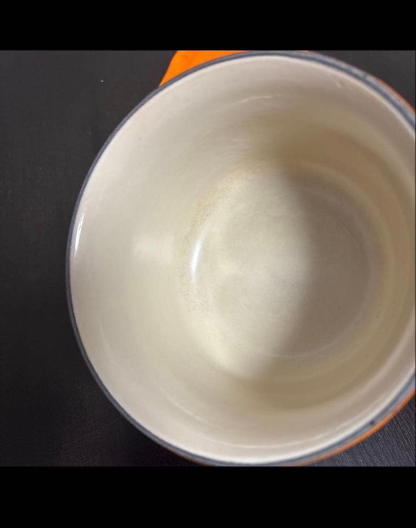 LE CREUSET　ルクルーゼ ソースパン オレンジ　片手鍋　16cm