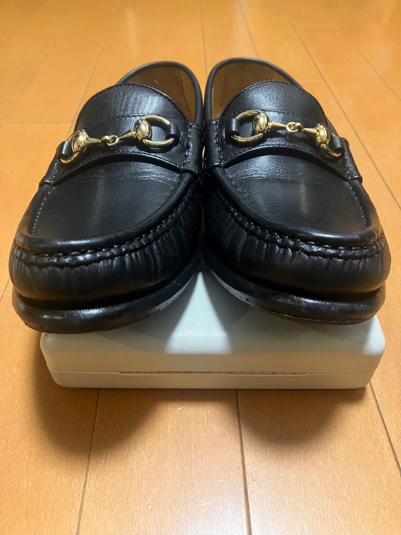 【美品】REGAL【24.5】 W83D ビットローファー レザー ブラック