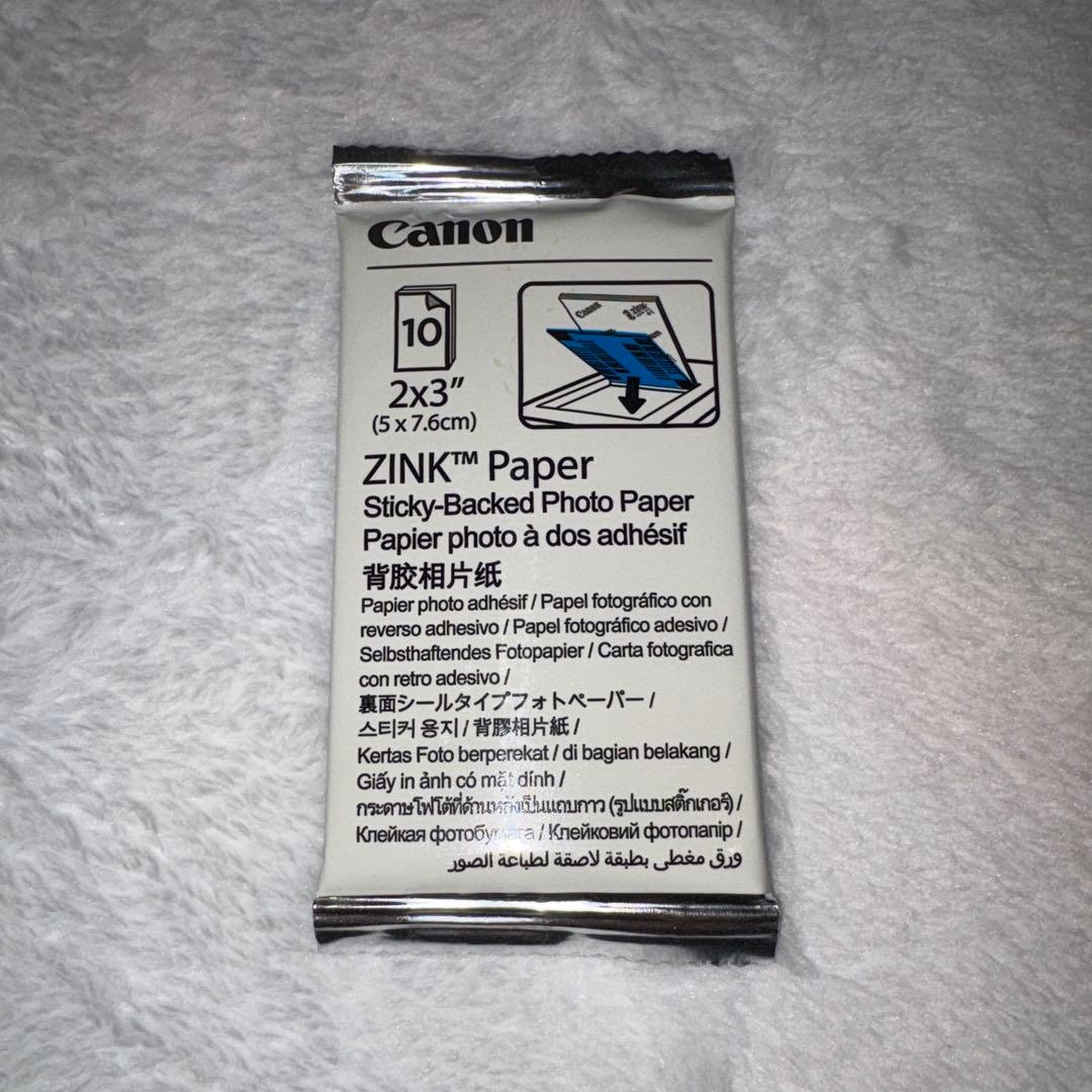 Canon inSPIC プリンター ZINK紙40枚付き