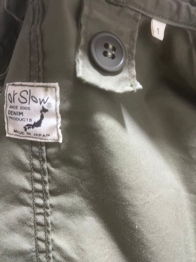 orSlow(オアスロウ)M-65フィッシュテールコート