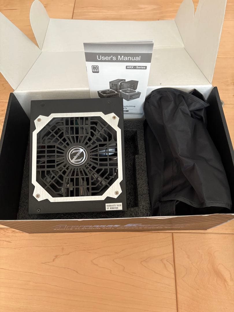 電源ユニット ZALMAN ACRUX 1200W80PLUS Platinum ZM1200