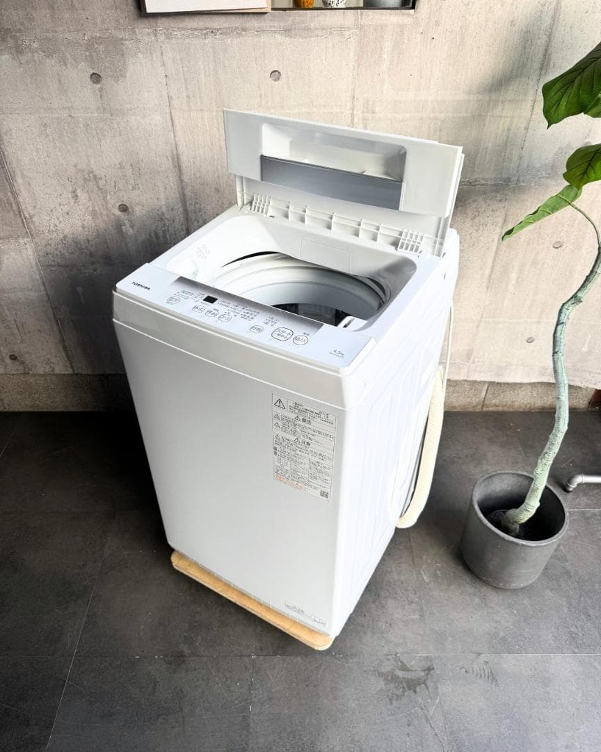 設置まで✨TOSHIBA 一人暮らし用洗濯機 4.5kg✨ 2022年製⭕️