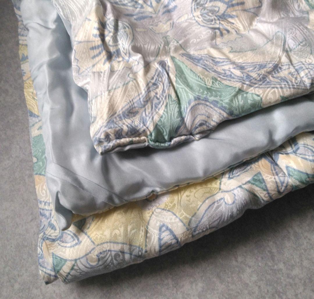 サンヒロ　シルク肌掛けふとん　シングルサイズ　日本製　sun hiro 絹布団