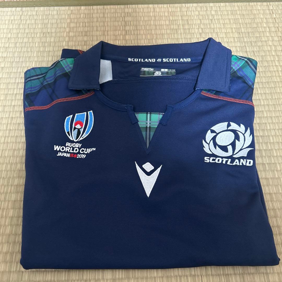 スコットランド代表 ラガーシャツ Sサイズ