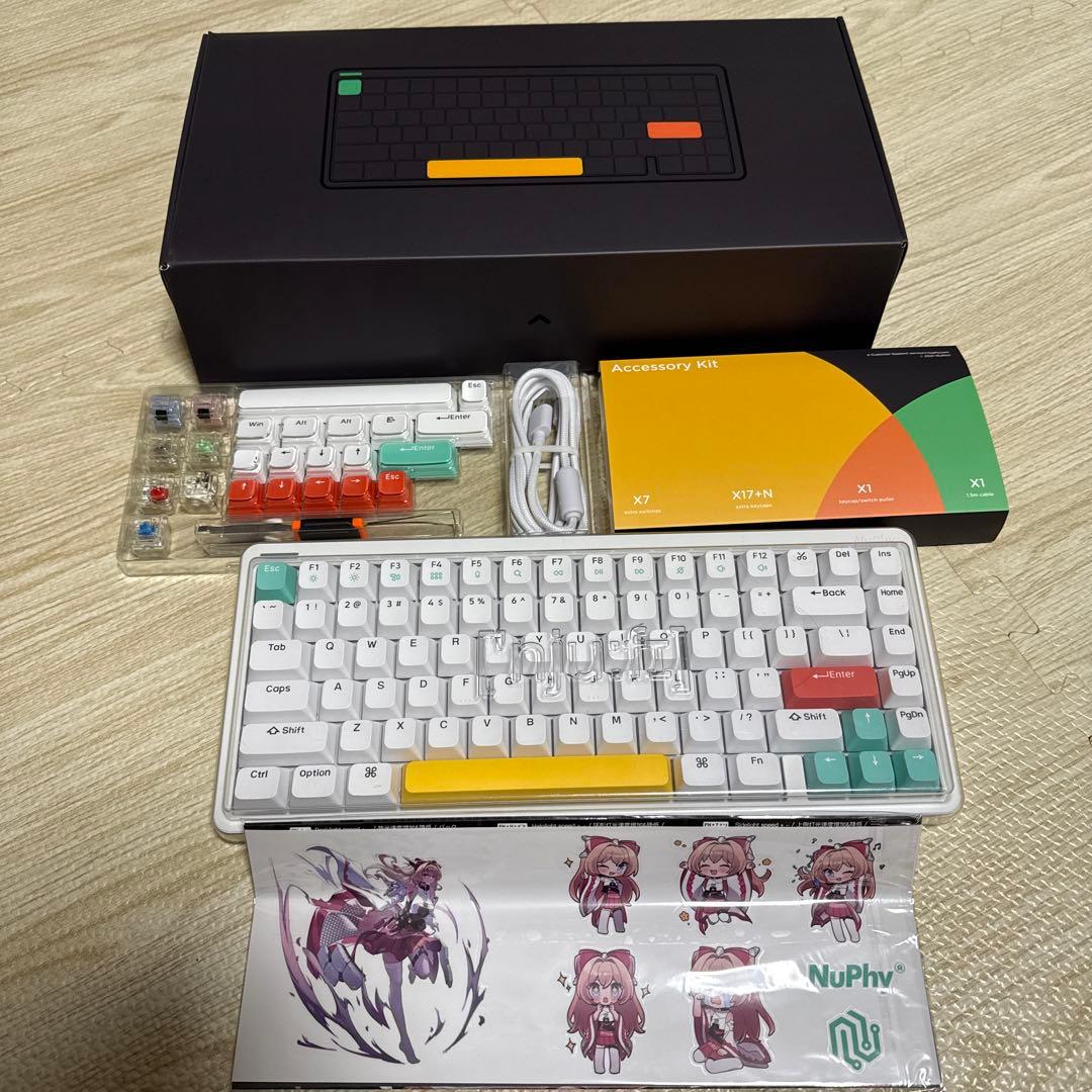 【値段応相談】NuPhy Halo75 超美品・付属品完備