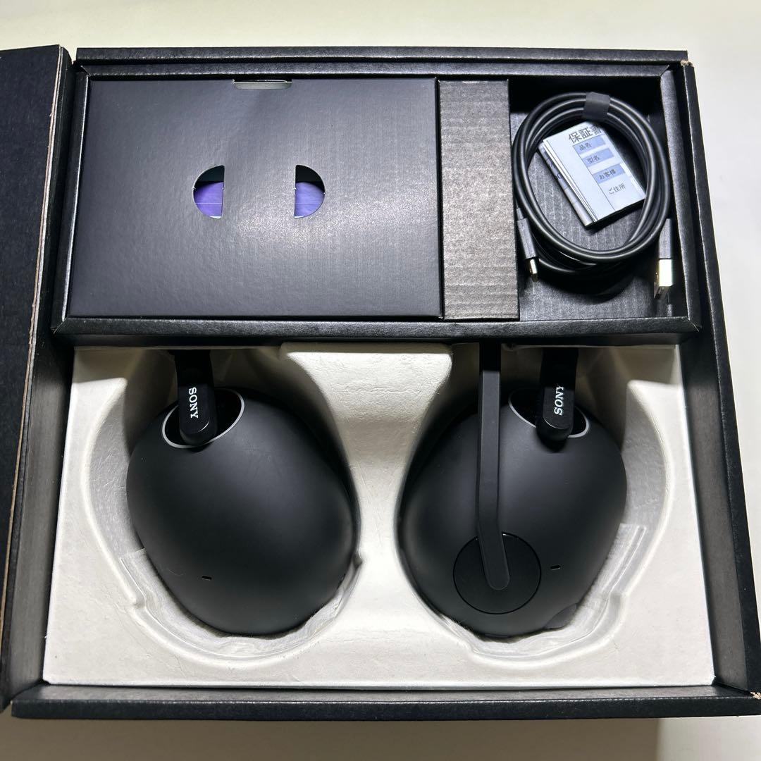 SONY INZONE H9 ゲーミングヘッドセット　ブラック