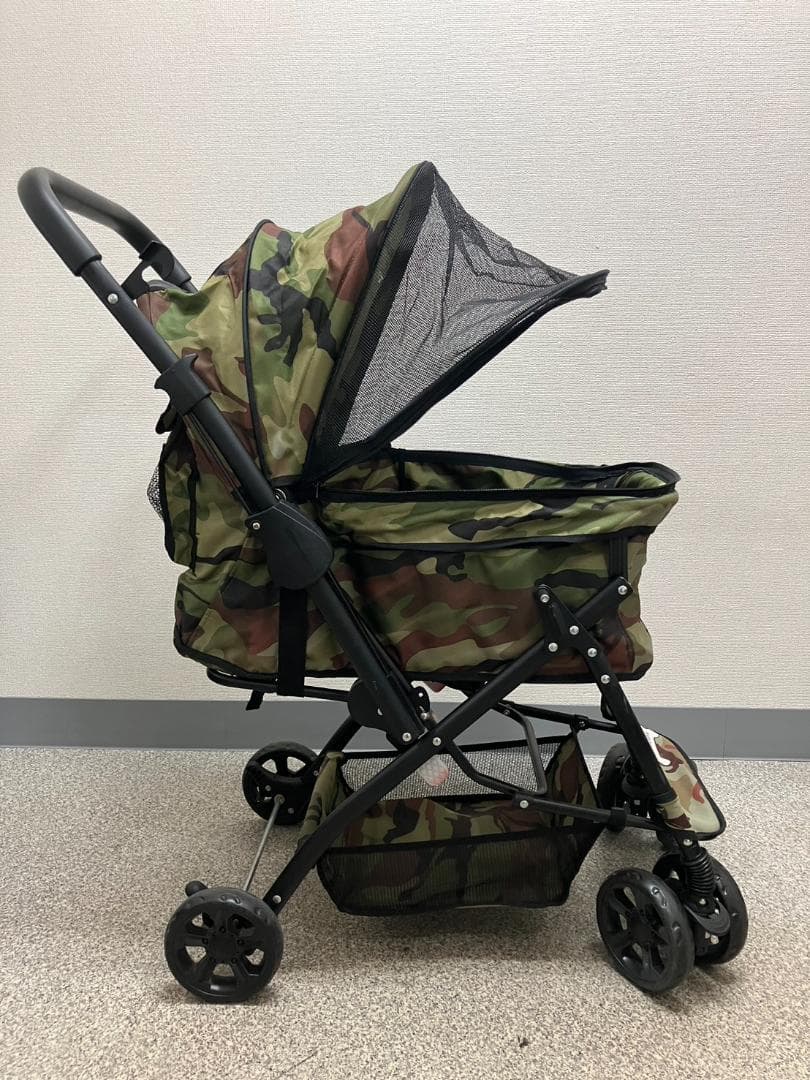 限定品 ピッコロカーネ プリモ ペットカート 迷彩柄 M0211b2