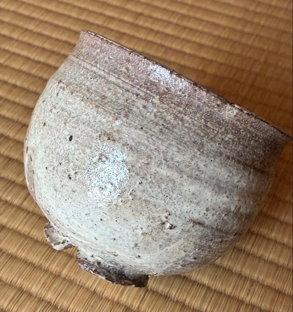 茶道具『萬古焼 塩筍(しおげ)茶碗』明治時代の茶碗