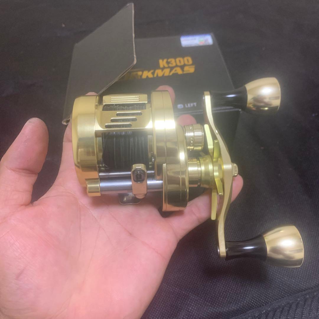 KORKMAS K300 ベイトリール ゴールド