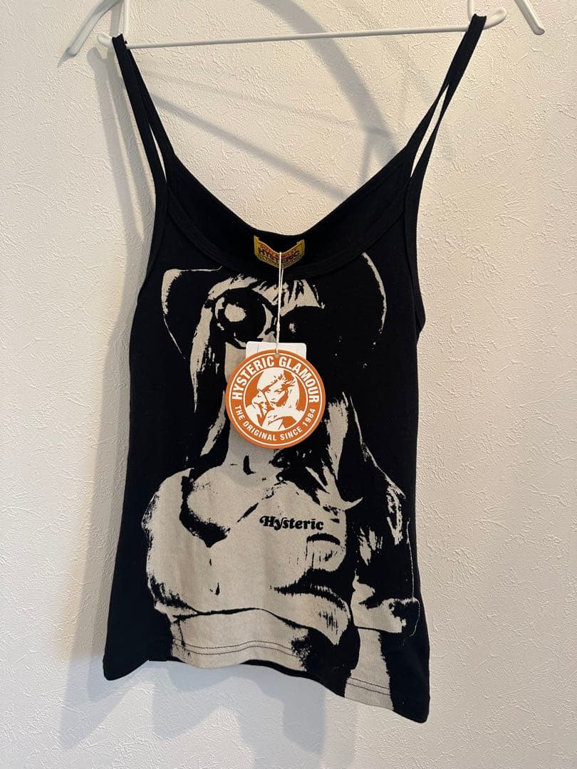 Hysteric Glamour ブラック キャミソール