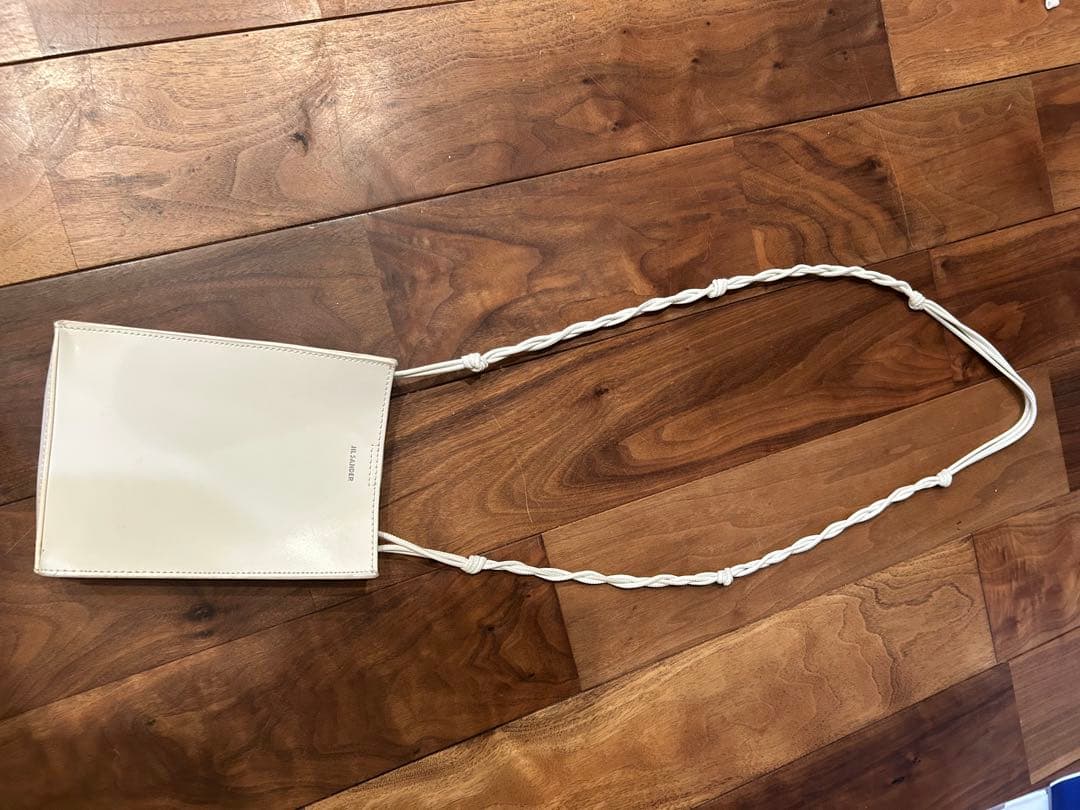 YU　JIL SANDER ホワイト ショルダーバッグ