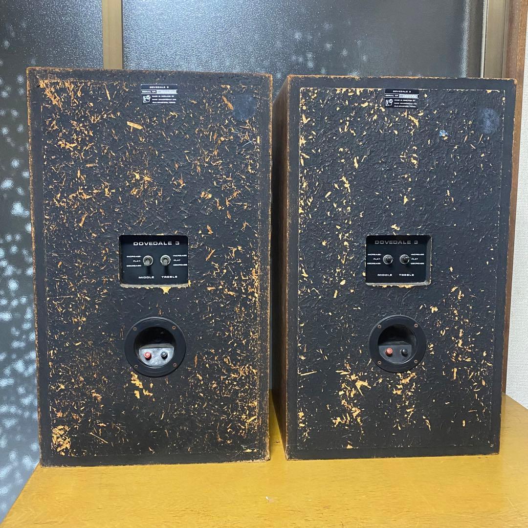 ジャンク扱い WHARFEDALE DOVEDALE3 スピーカー 長期保管品