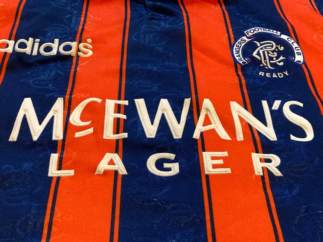 【超レア】グラスゴーレンジャース 93-94 アウェイ ユニフォーム レトロ