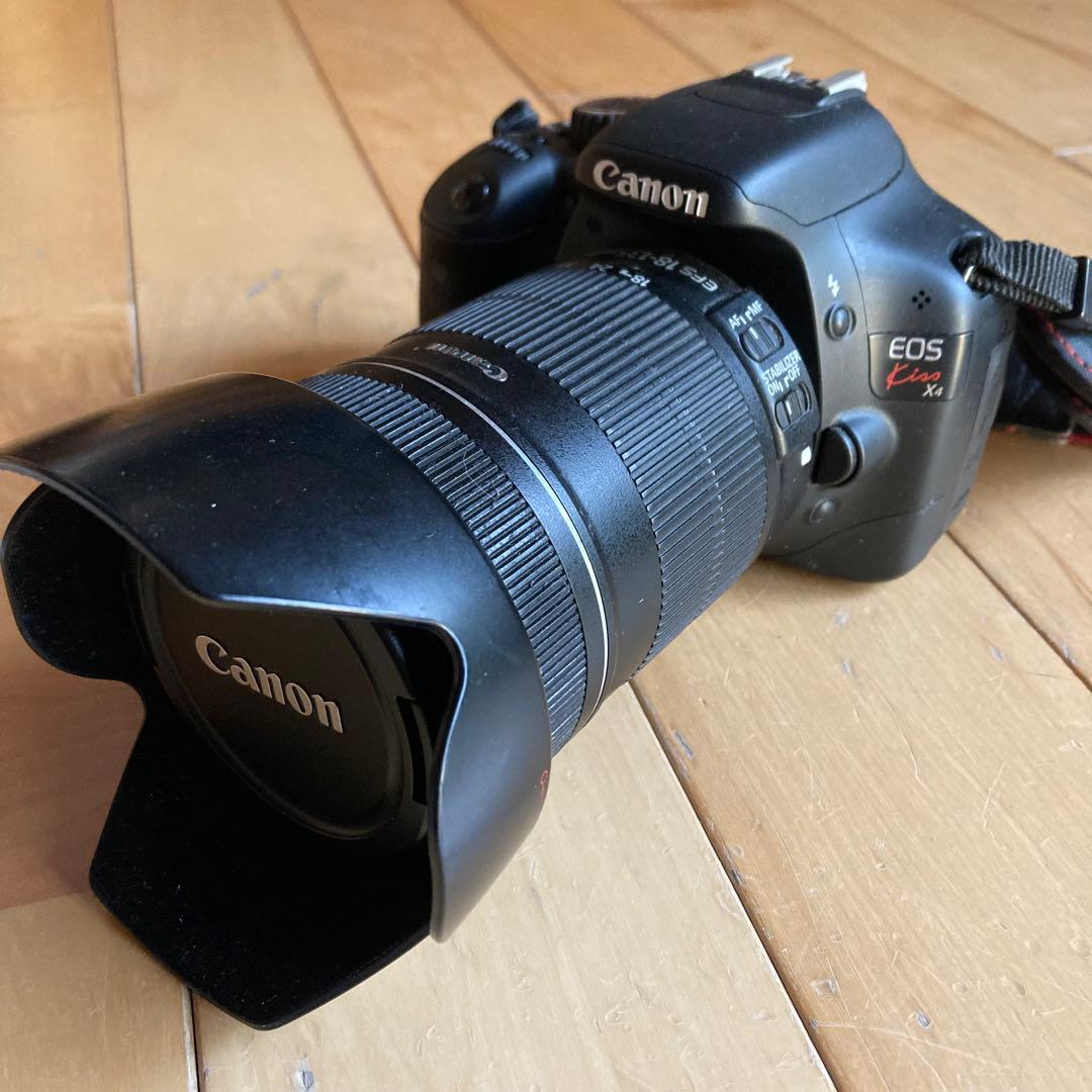 カメラ　EOS Kiss X4 EF-S18-135 IS レンズキット