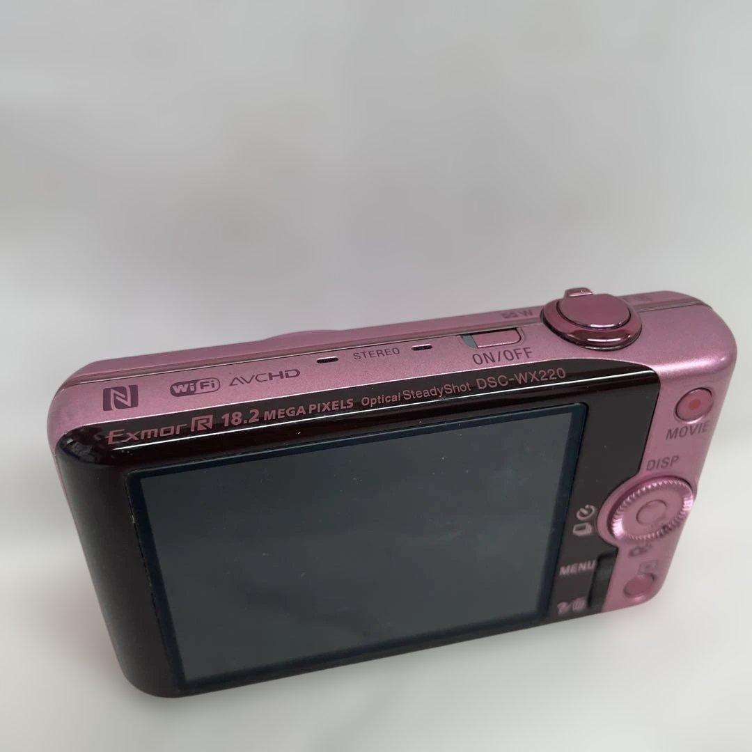 ソニー　サイバーショット　DSC-WX220 ピンク