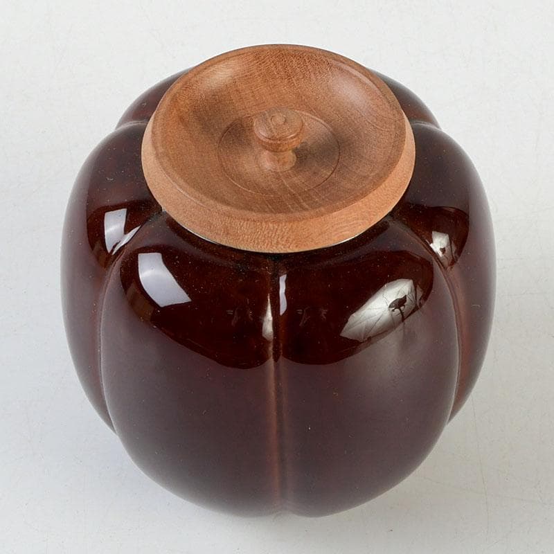 茶道具　久世宗春作　阿古陀茶器　共箱　V　9749