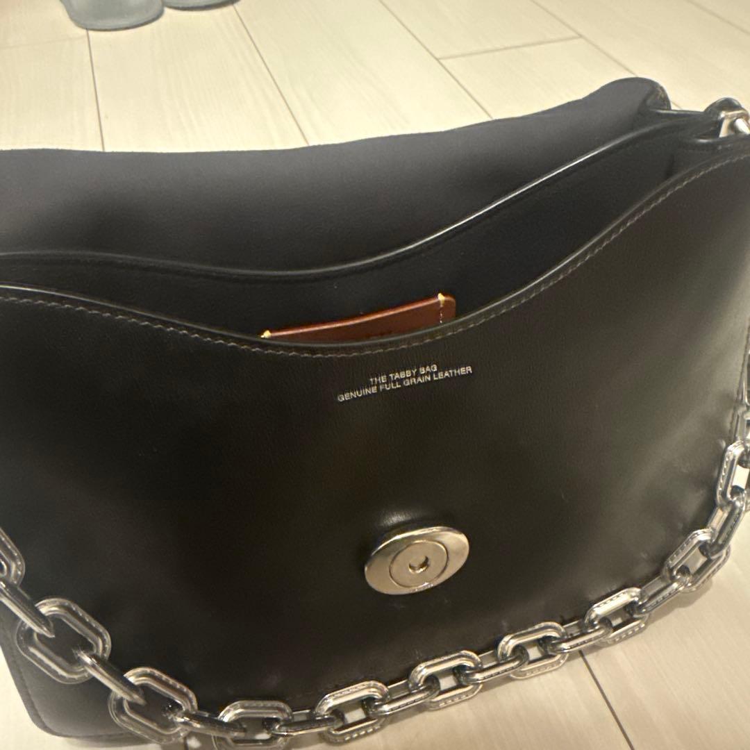 【COACH 】チェーン タビー ショルダー ラブドレザー