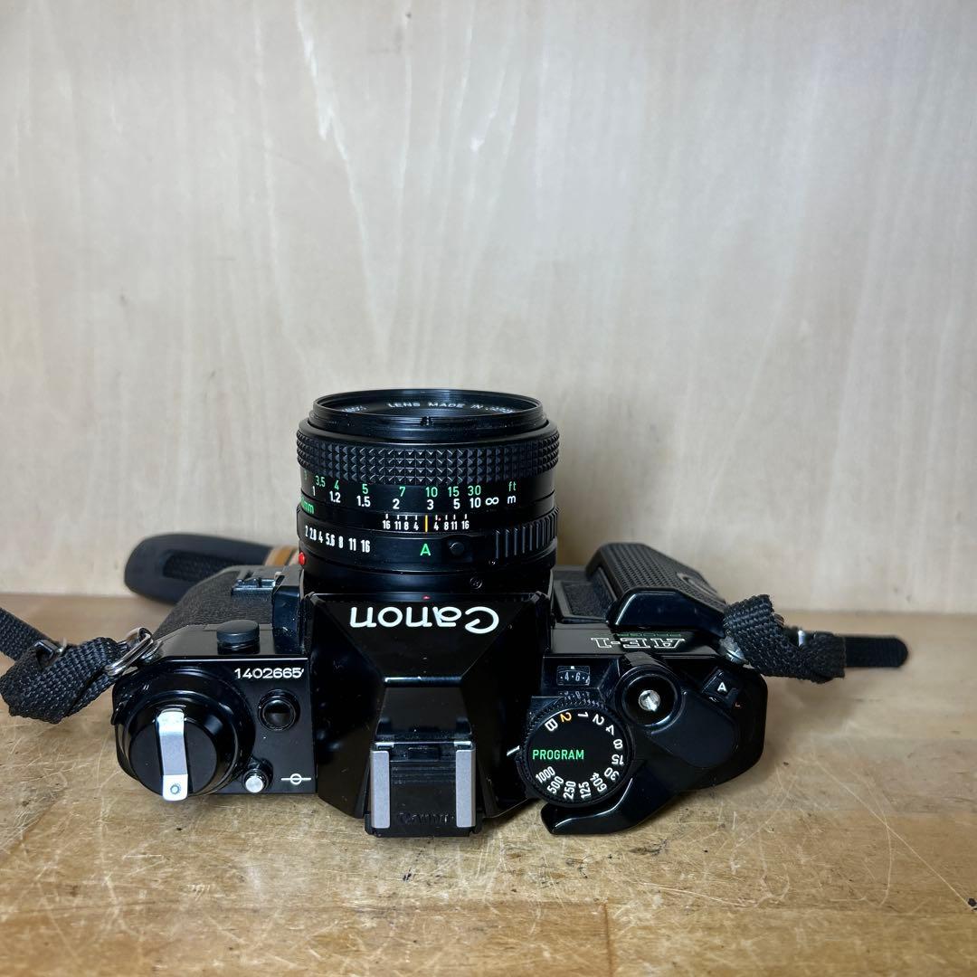 Canon AE-1 P +FD 50 f2.0 電池蓋訳あり完動美品