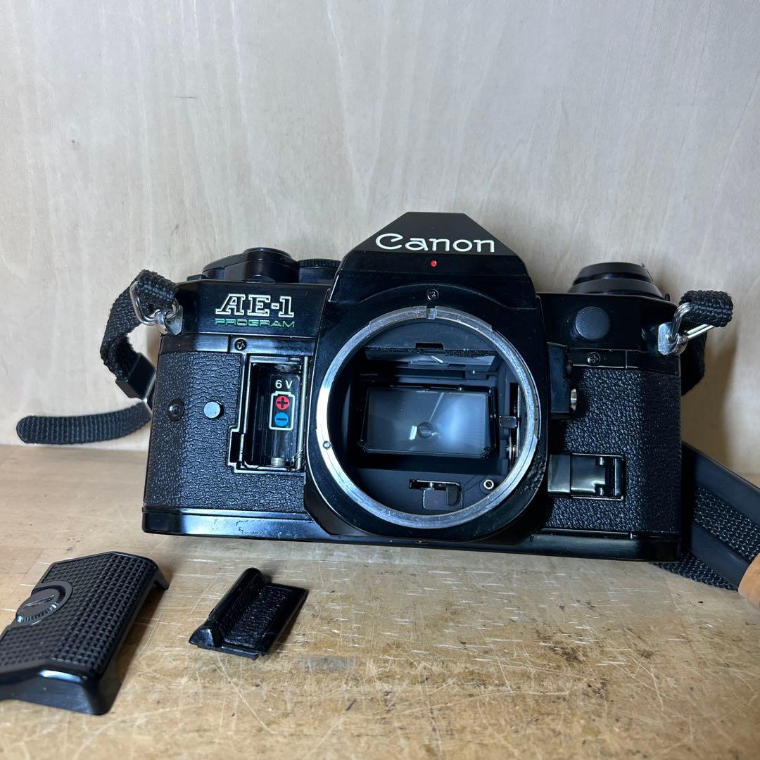 Canon AE-1 P +FD 50 f2.0 電池蓋訳あり完動美品