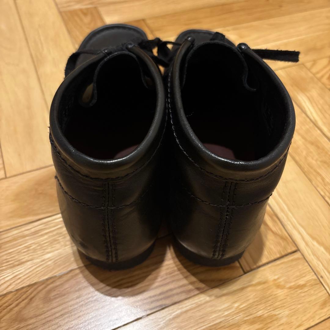 靴 Clarks / Wallabee Boot Leather BLACK