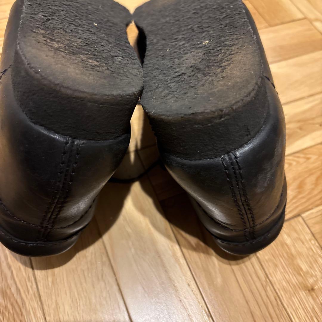 靴 Clarks / Wallabee Boot Leather BLACK