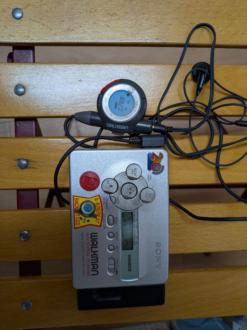 【限定20th】Sony WM-GX677 付属品多数 世界対応