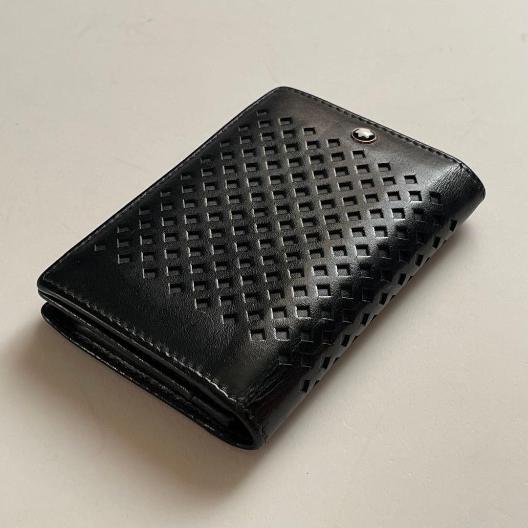 モンブラン　名刺入れ　カードケース　ブラック