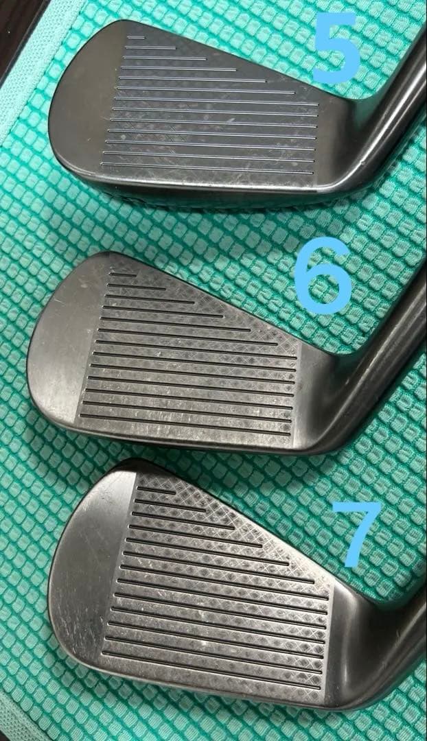 オノフ　FORGED IRON KURO チャコールブラック　5-P 6本セット