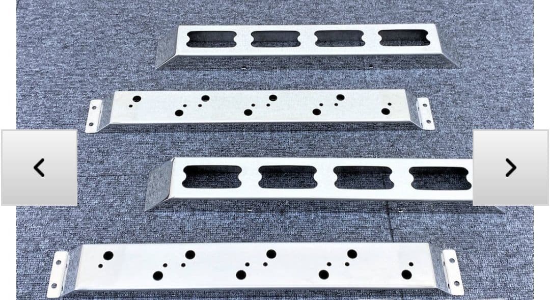 ヒデ　激安‼️　デコトラ　人気　角マーカー　ステー付き　車高灯