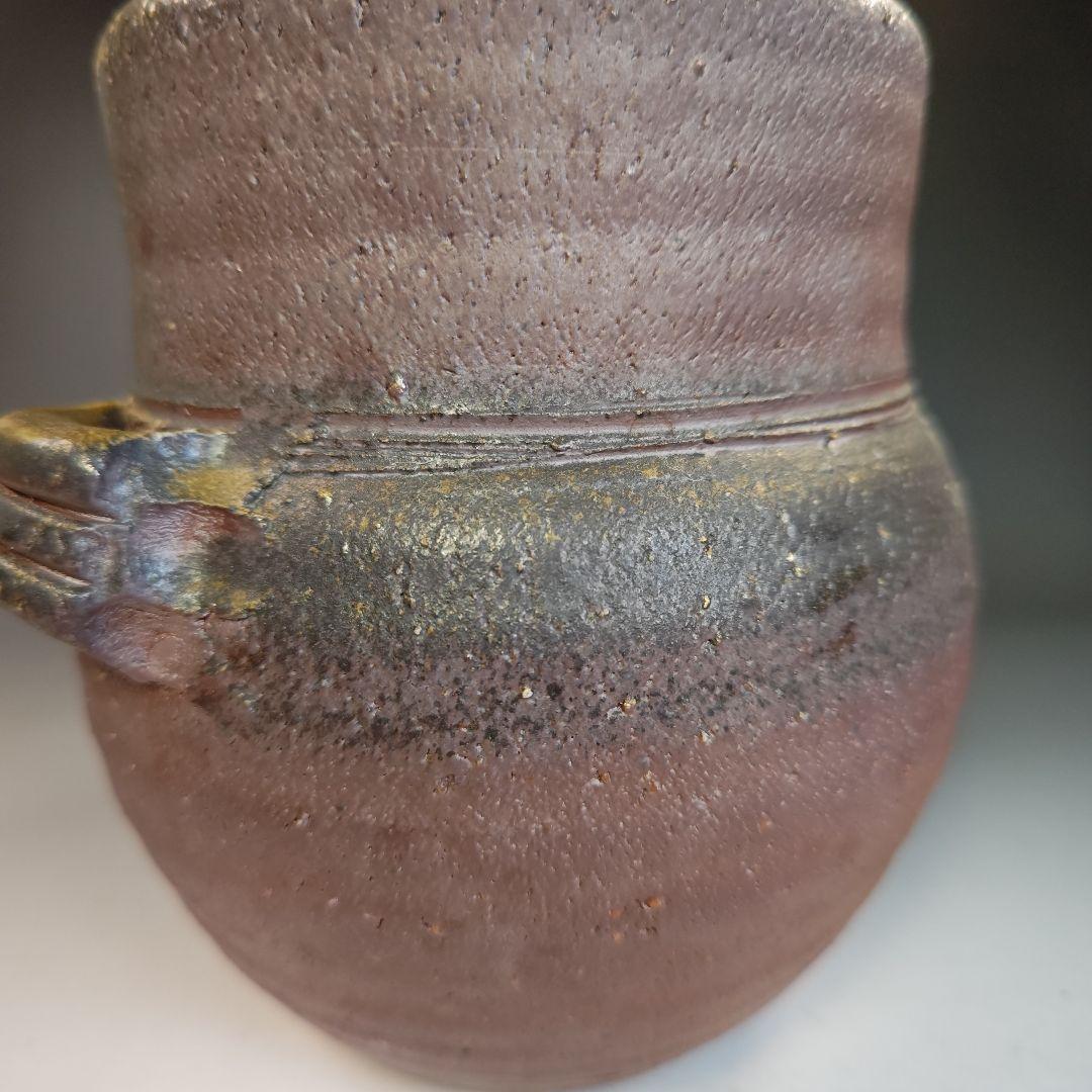 イ412 水指『備前焼　大平誠之助　水指　共箱』茶道具