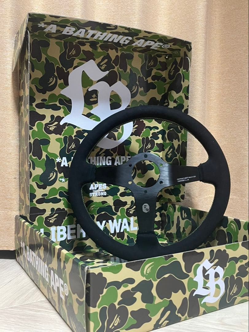 新品未使用！A BATHING APE LIBERTY WALK ステアリング