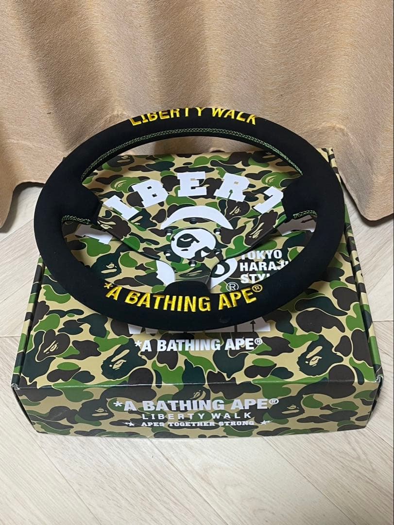 新品未使用！A BATHING APE LIBERTY WALK ステアリング