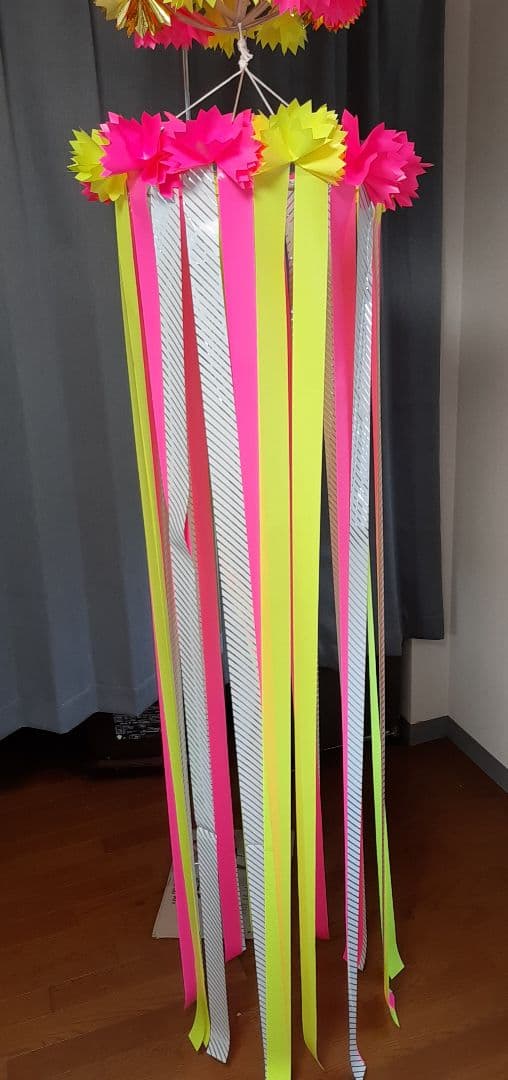 七夕　吹き流し(ピンク)