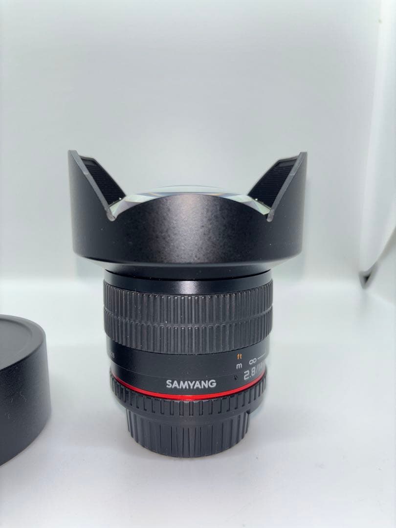 サムヤン 14mm F2.8 ED AS IF と角型フィルターホルダーセット